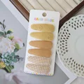 Turmeric Plaid  6Pcs