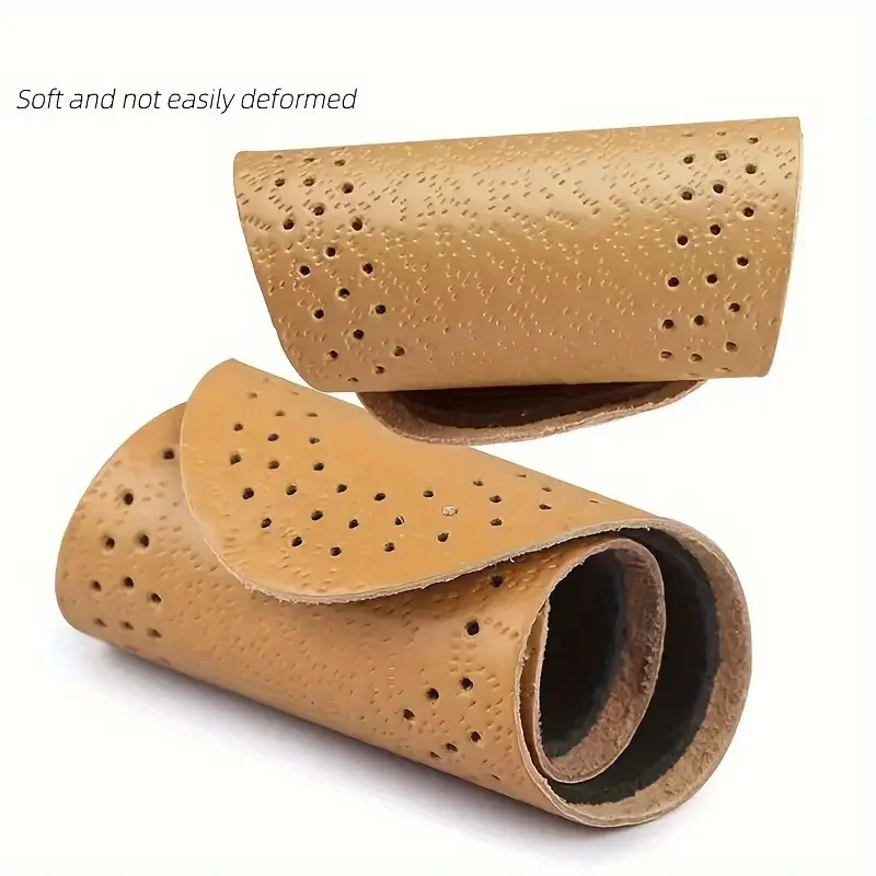 Ultra-Thin Breathable Soft Leather insoles,Suitable for Both Men And Women,Can Be Manually Cut to The Desired Size image 3