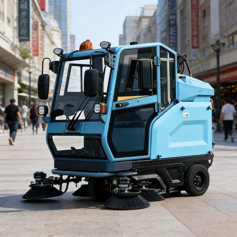 Labor Saving Ride On Electric Floor Sweeper Replaces Five Manual Sweepers For Cost Effective Factory Cleaning Equipment Unit