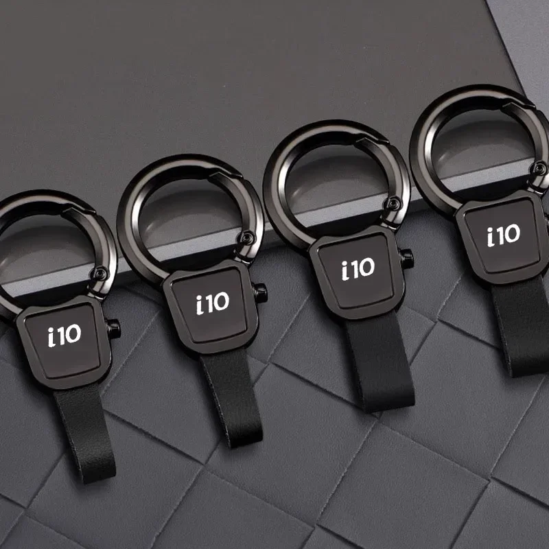 For Hyundai I10 Badge 2025 Keychains Waist Belt Buckle Women Men i30 i40 i10 i20 Car Key Chains Rings Keyring Pendant Gifts view 6