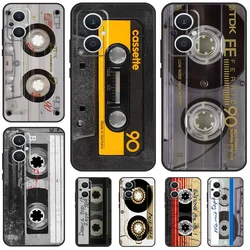 Vintage Cassette tape retro style Funda For OPPO Reno 5Z 4Z 2Z 8T 4 5 6 7 8 Lite 10 Pro OPPO Find X6 Pro X2 X3 X5 Lite Case