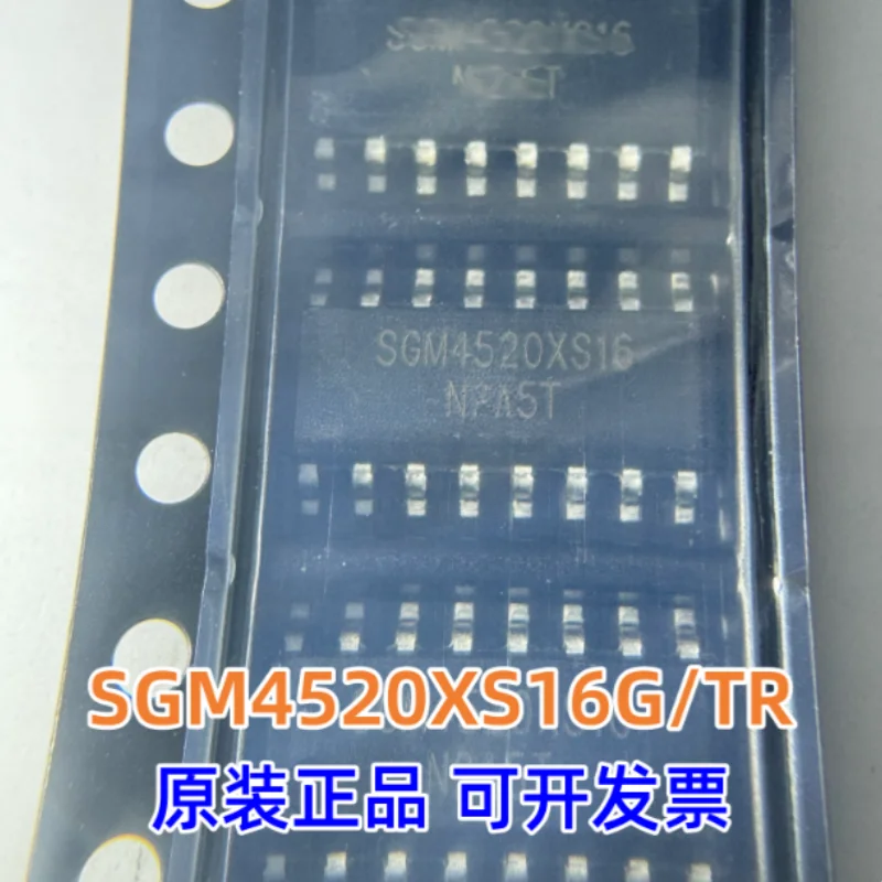 10PCS Brand New Original SGM4520XS16G/TR SGM4520 TSSOP-16 Dual 2:1 Multiplexer Switch IC Electronic Components