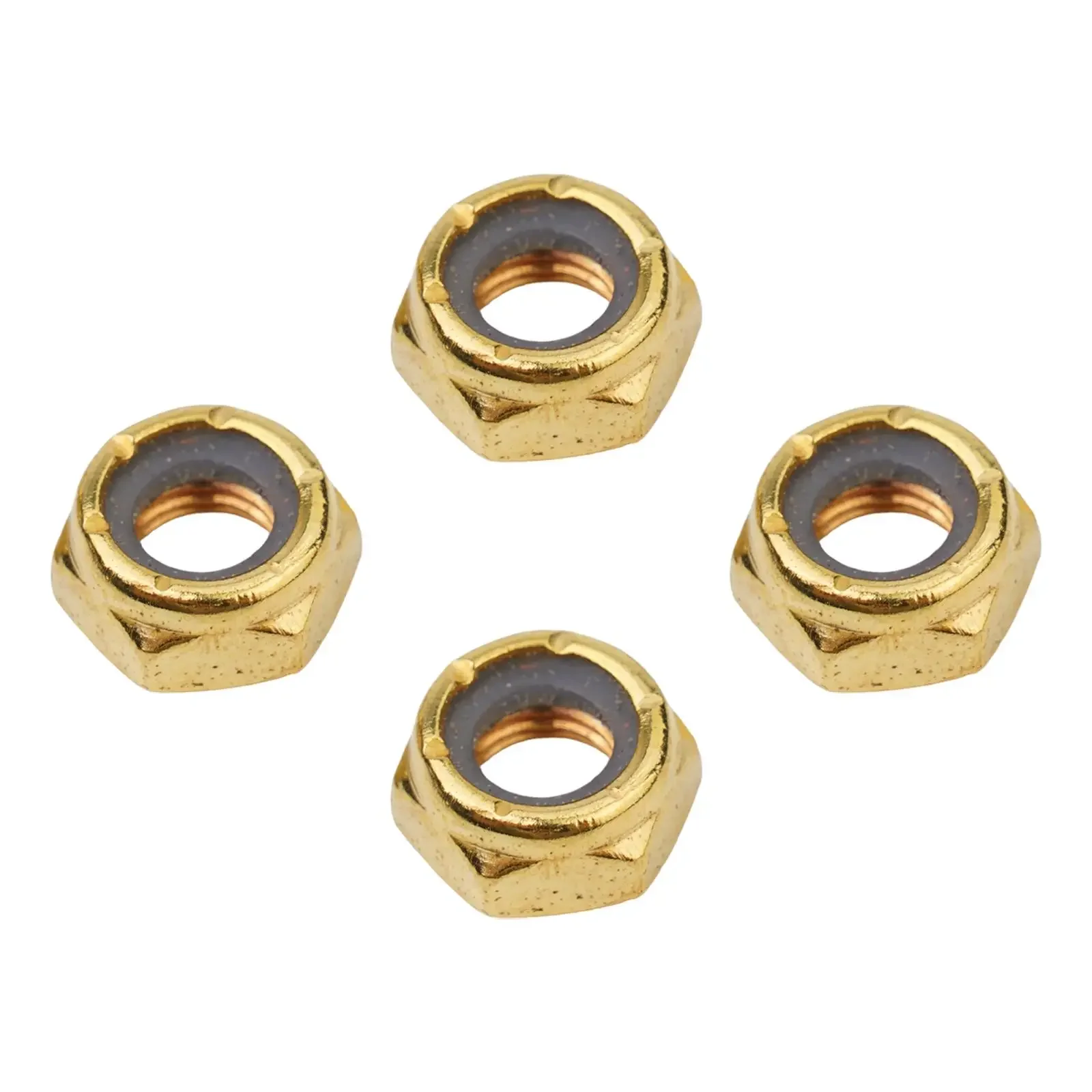 1 Pcs Skateboard Bearing Gasket Washer Nut Set Skateboard Repair Nut Set Outdoor Repair Replace Sport Accessories