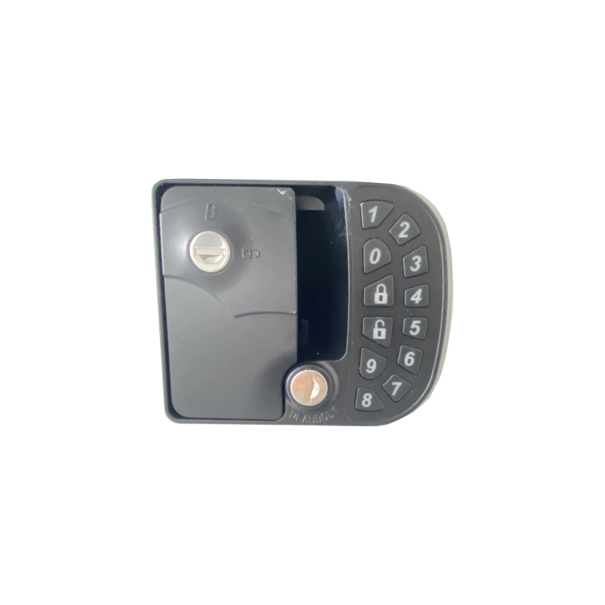 تخصيص حجم قافلة متنقل RV سبائك الألومنيوم لوحة دخول الباب مع باب قفل بكلمة مرور #6