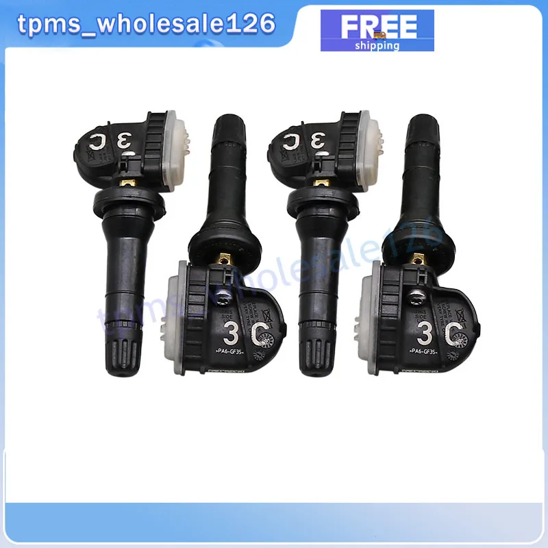 4PCS TPMS Tire Pressure Monitor Sensor 13516164 For Buick Cascada Cadillac SRX XTS Chevrolet Impala GMC Canyon 315Mhz 13589255