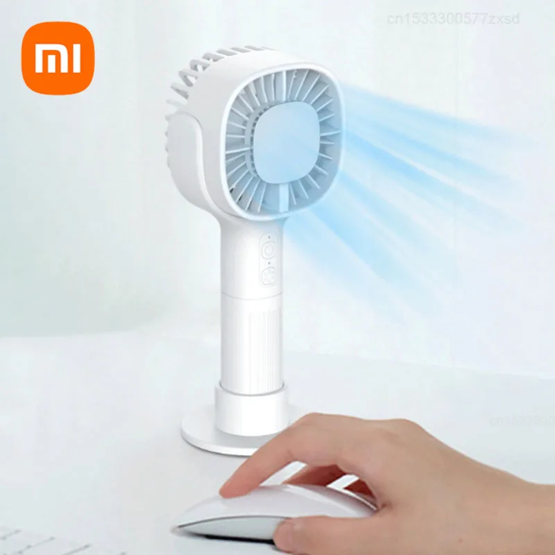 

Xiaomi Portable Hand Fan Long Endurance Strong Winds Rechargeable Mini Household Low Decibel Multifunctional Wireless Air Cooler