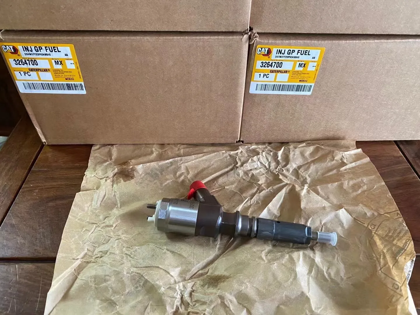 6pieces 3264700 326-4700 Common Rail Injector C6.4 Engine For Caterpillar Excavator 320D 321D 320D 320D