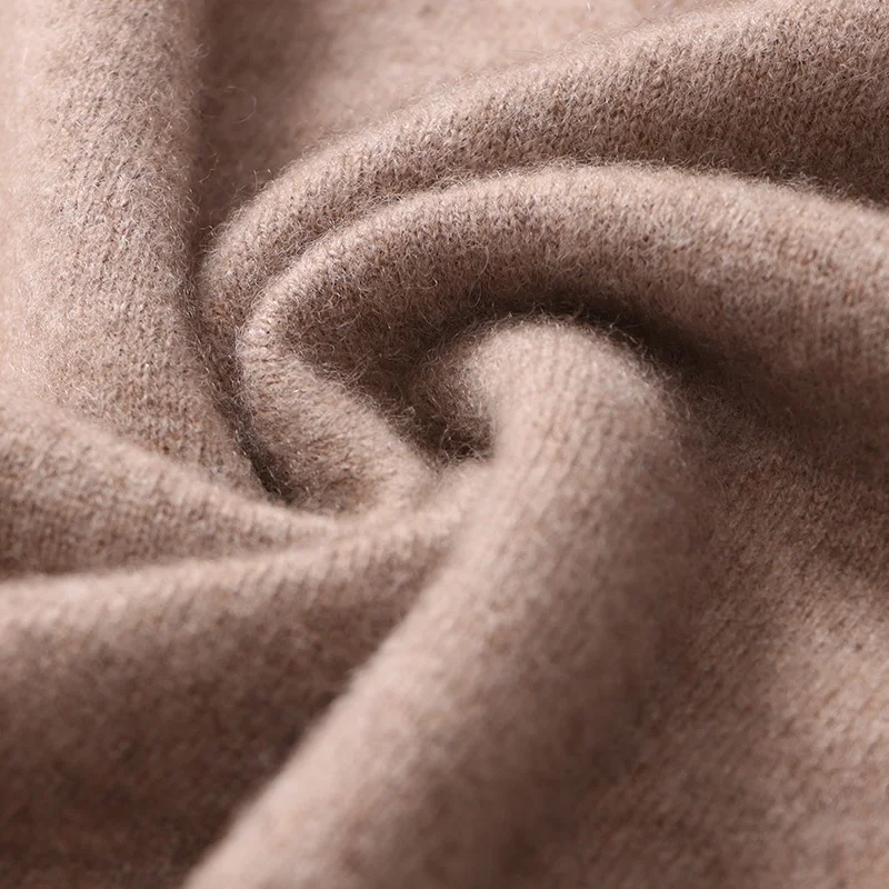 Autumn Winter Sweater Men Pure Wool Knitted Polo Shirt Solid Business Casual POLO Long Sleeve Pullover High Quality Mens Clothes