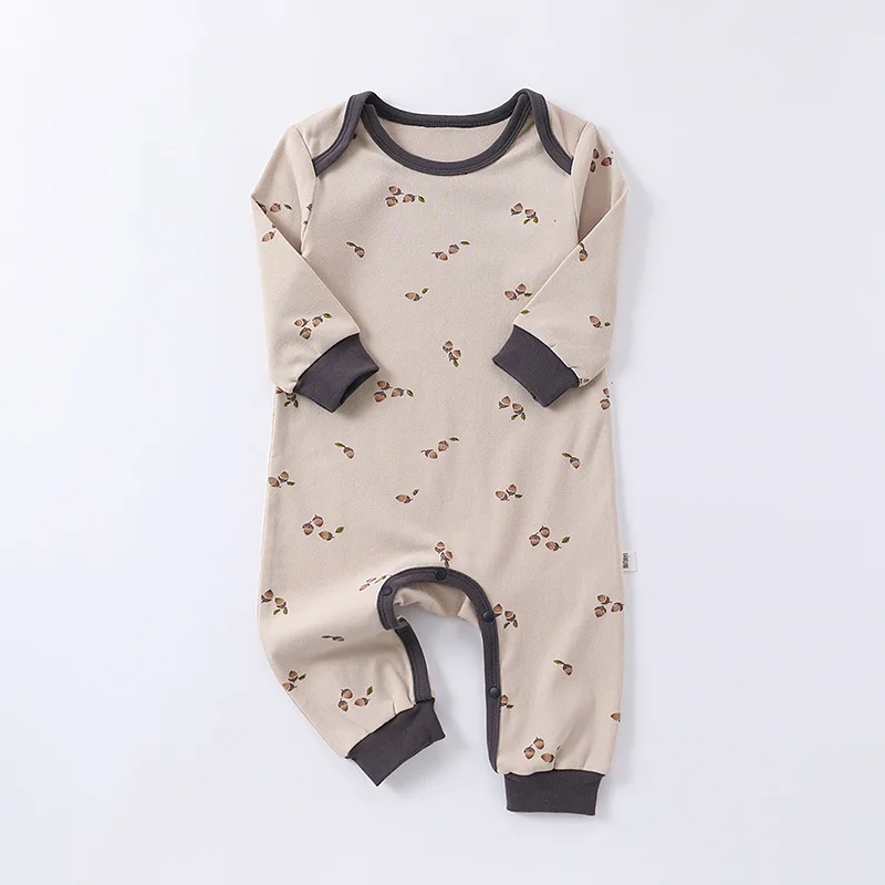 0-24M Newborn Kid Baby Boy Girl Clothes Spring Summer Cotton Baby Romper Long Sleeve Stretch Jumpsuit Cute Outfit