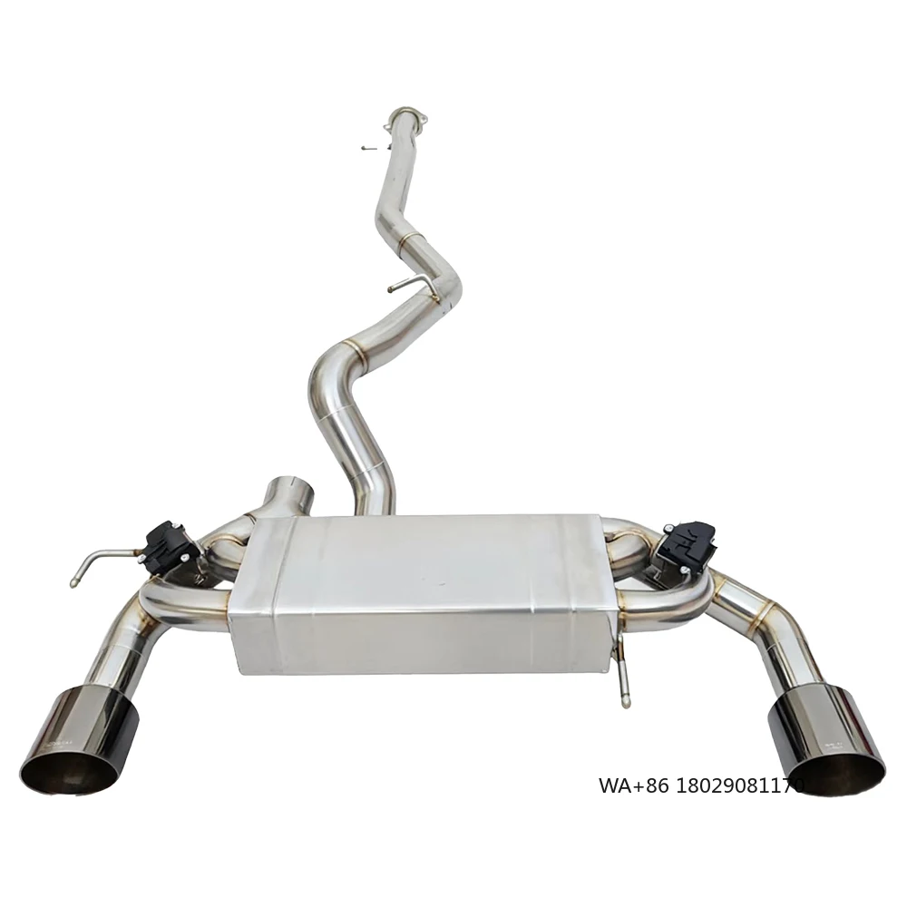 

Оптовая цена, система Catback с клапаном Valvetronic для глушителей из нержавеющей стали 2,3 т 304, толщина 1,5 мм, глушитель