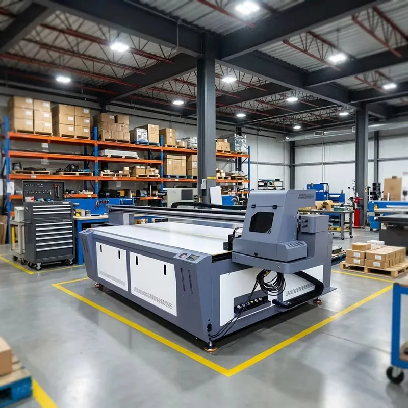 Customized Industrial High-speed Automatic For UV Flatbed Inkjet Printer Ricoh XP600 I1600 I3200 G6 Head 3-Year Warranty