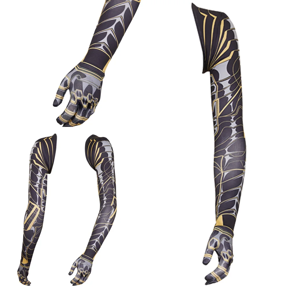 

Fantasia Bucky Barnes Bionic Arm Sleeve Cuff Movie Bolts of Thunder Косплей Disfraz Аксессуары для костюмов Мужчины Реквизит на Хэллоуин