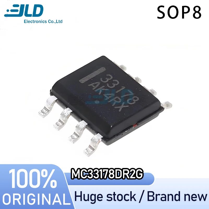 (10–20 Stück) 100 % neuer MC33178DR2G SOP8-Chipsatz, professionelle One-Stop-Bestellung, ausreichende Lager-Chip-Elektronik