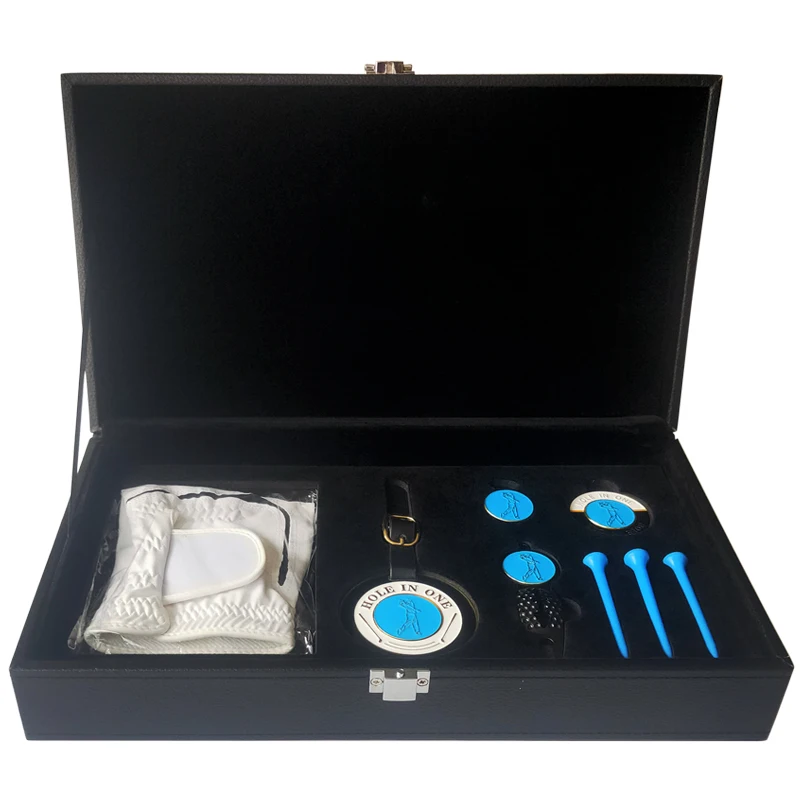 Wholesale Hot Sale High Performance Golf Balls Golf Towel Marker Tee Gift Set Box Golf Set