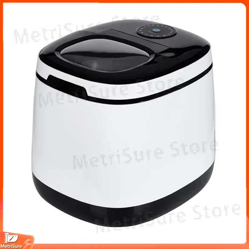 Mini Ice Maker for Home Kitchen Fast 6-Minute Ice Production Low Noise Compact Design Large Capacity Portable
