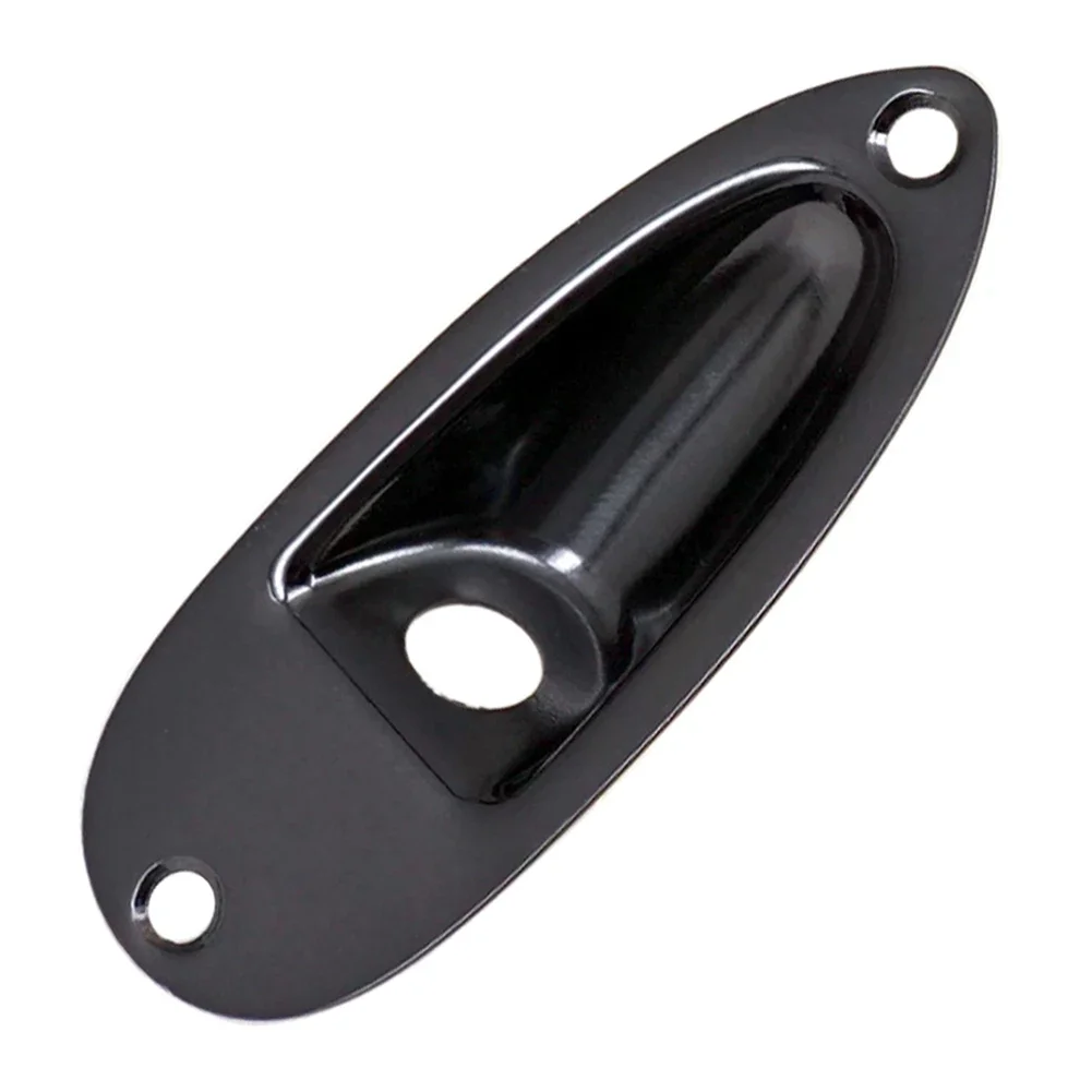 Jack Plate Guitar Input Jack Plate Socket Socket Plate With Screws For Electric Guitar Input Jack Jack Plate Metal