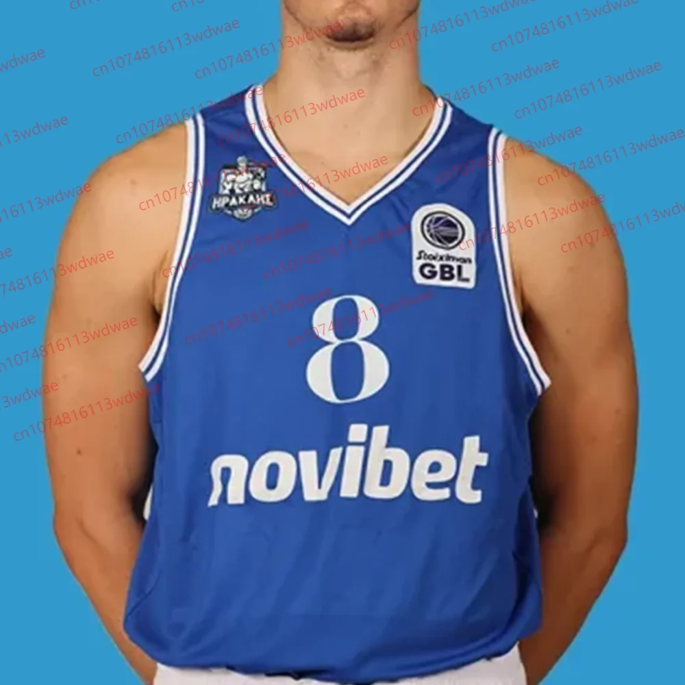 2025 قميص كرة السلة اليونانية سريعة الجفاف طقم جيرسي رياضي وهيراكيز قميص كرة السلة РАТ-ΦОПВМ্যান ТСТН 17 كرة السلة جيرسي #2