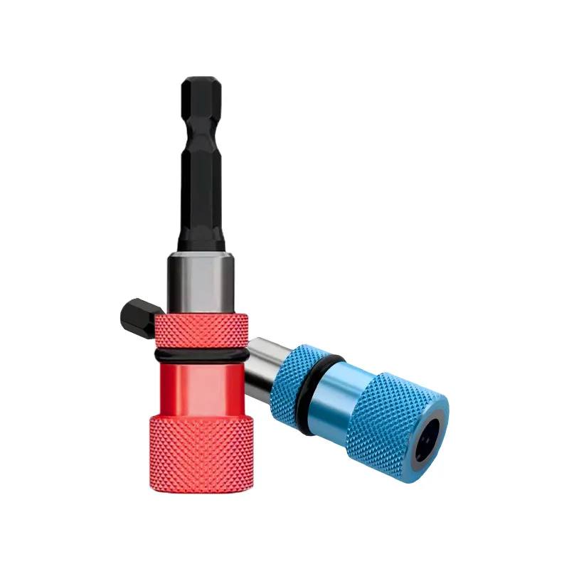 65mm Magnetic Screwdriver Connecting Rod Quick Release Screw Bits Depth Extension Bars Hex Shank Electric Drywall Bit Holder
