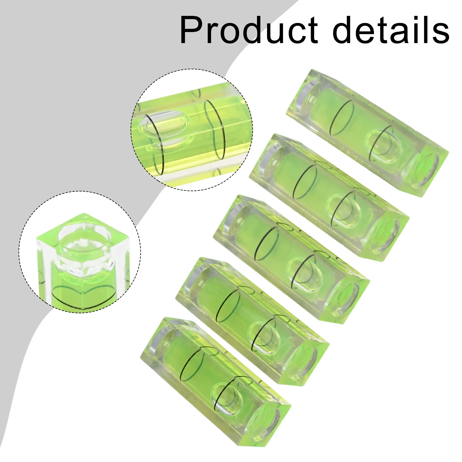 

For Daily Life Cylindrical Level Fine Craftsmanship Practical Design Accurate Results Acrylic Material For Art Frames