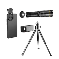 32X Phone Lens Portable Camera Macro Zoom Lenses For Iphone 12 11 Pro Max For Samsung Fish Eyes Lens For Phone