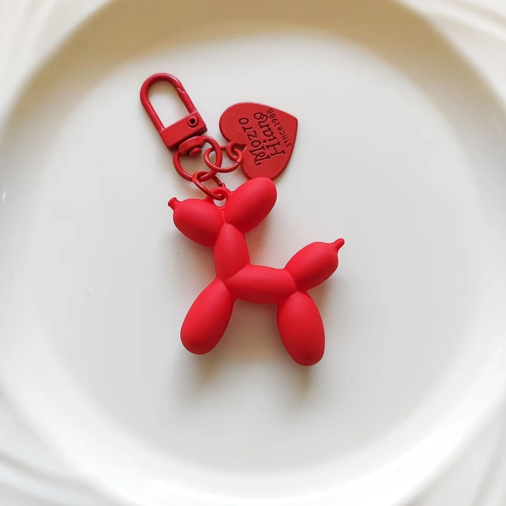 Entzückender Ballon-Hund-Schlüsselanhänger für Frauen, Y2k-Taschenanhänger, niedliche Welpen, Acryl, Tierliebhaber, Schlüsselanhänger, Freunde, Schlüsselanhänger, Geschenk – Detail 8
