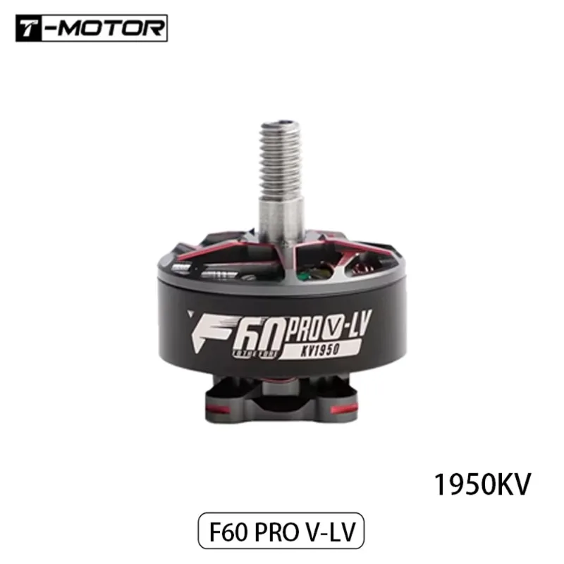 T-MOTOR F60 V-LV Brushless Motor 1950kv 2020kv 5-inch 5-6s Drone Motor for Fpv Freestyle Competition