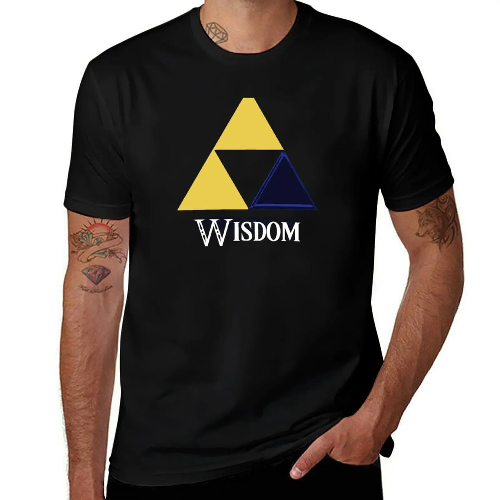

The Triforce of Wisdom T-Shirt t shirts for man graphic funny cotton t shirt man funny t shirts cotton T-shirt