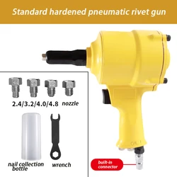 Professional Mechanical Workshop Tools Pop Rivet Gun Nailing Air Pistol  Aluminium Plastic Rivets 2.4 3.2 4.0 4.8mm Impact