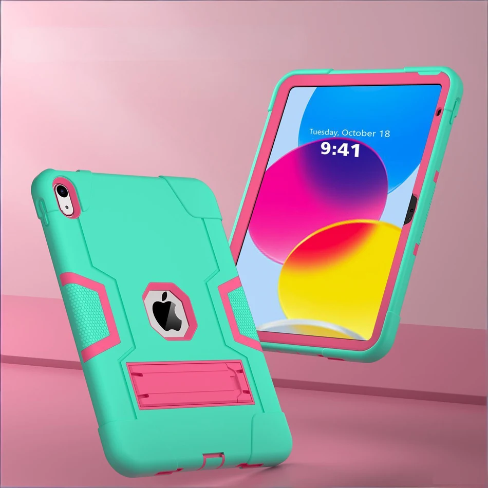 Etui na iPada 2026 2025 Pro Air Mini z podstawką, pokrowce na iPady 4 5 6 7 8 9 10 11 12 generacji, 10.2 11 10.9 13 cali, odporne na wstrząsy. — zdjęcie produktu 6