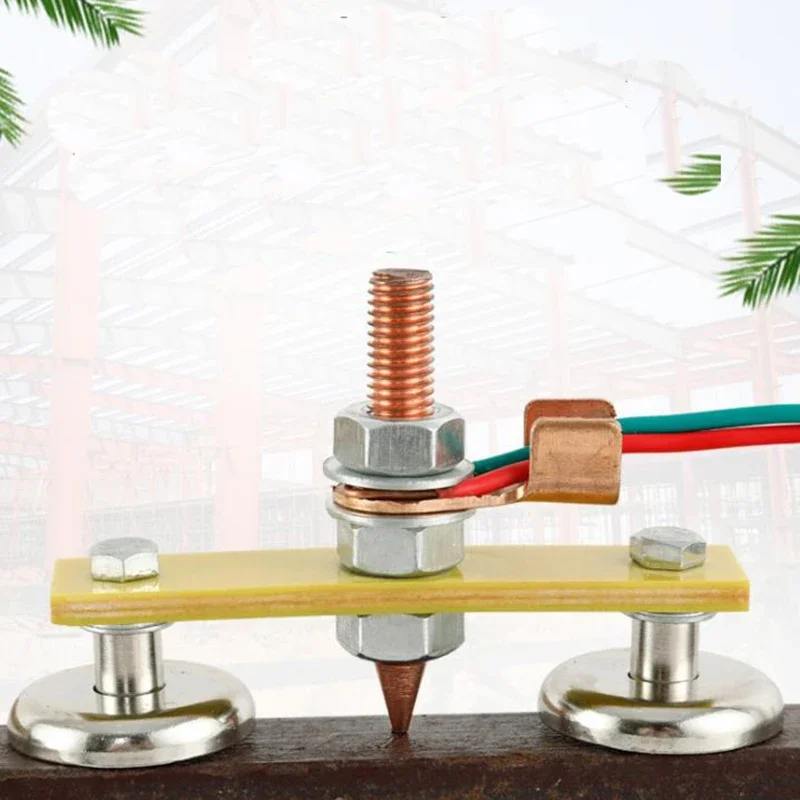 Single/Double Head Welding Magnet Head Magnetic Welding Fix Ground Clamp Strong Magnetic Weldings for Electric Welding Ground
