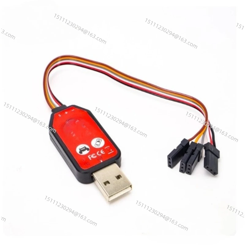 RC Racing Simulator VRC PRO 4 Channel 3 Switch USB Adapter for PC Remote Control Car Training