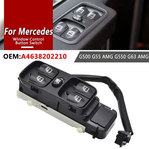 For Mercedes G-Class 2002-2010 Electric Power Window Regulator Switch Button A4638202210 Car Accessories New 4638202210 Suitable