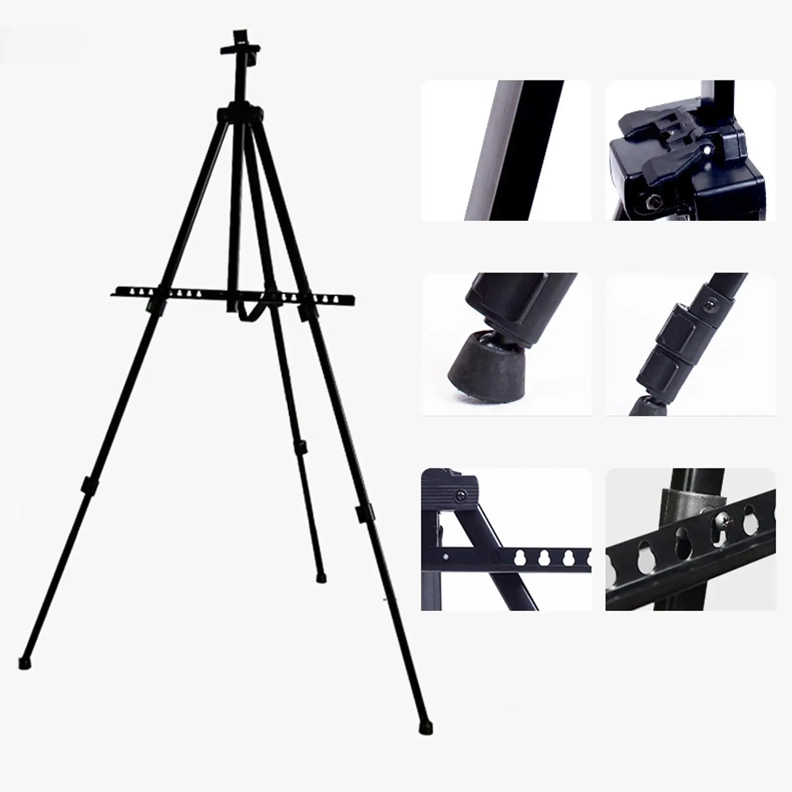 Easel Stand Adjustable Height Collapsible with Bag Tripod Display Easel