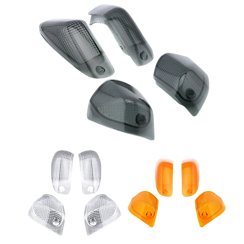 Motorcycle Turn Signal Lamp Cover Indicator Light Cover For KAWASAKI ZZR400 1993-2006 ZZR600 1993-2008-AD39 view 2