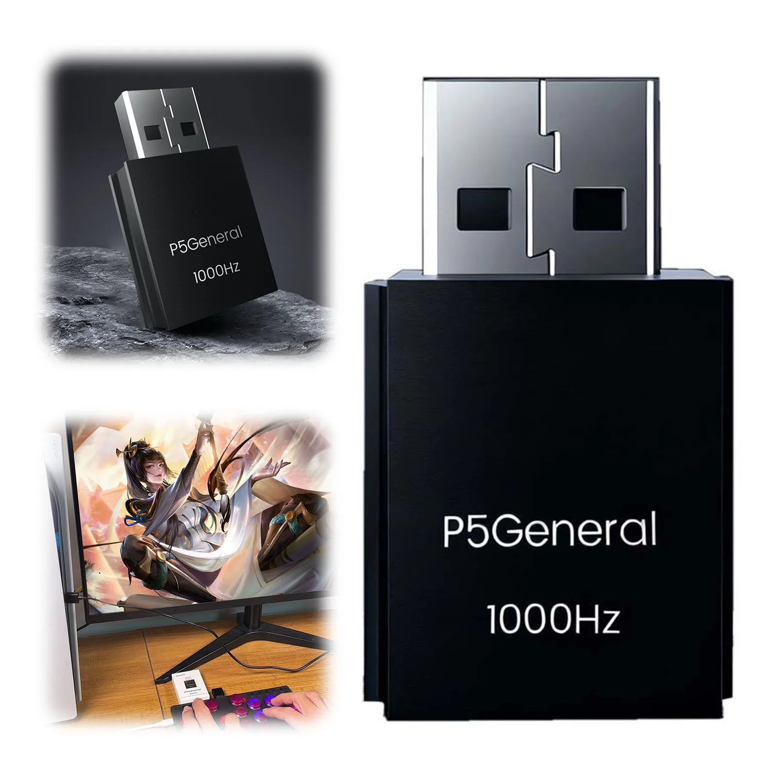 

Активатор игр P5General 1000 Гц с поддержкой Plug & Play, совместимый с Raspberry Pi, Fighting Keyboard, Reasnow, Titan Two, XIM NEXUS