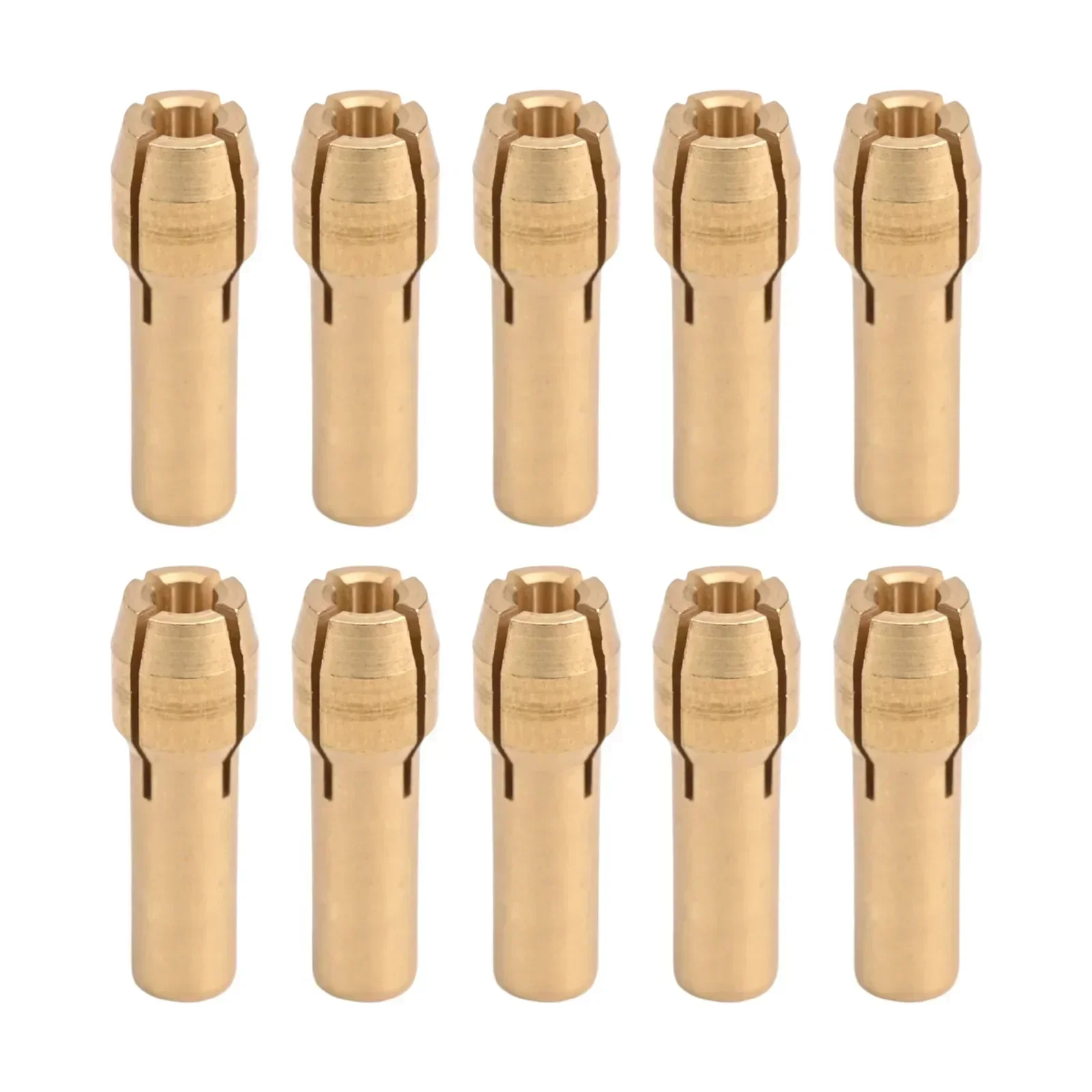

10pcs Mini Drill Collet Chuck 4.2/4.8mm Shank Brass Chucks 4 Claws Drill Keyless Chuck Quick Change Adapter For Rotary Tool