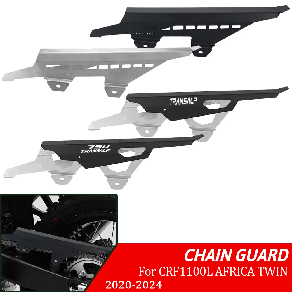 For HONDA XL750 TRANSALP CRF1100L AFRICA TWIN 2023-2024-2025-2026 Motorcycle Accessories Rear Chain Belt Guard Cover Protector