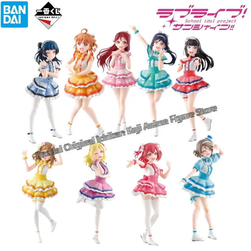 

In Stock Bandai Original Box Garage Kit Lovelive Ichiban Kuji Lovelive Sunshine Anime Characters Collectible Original Statue