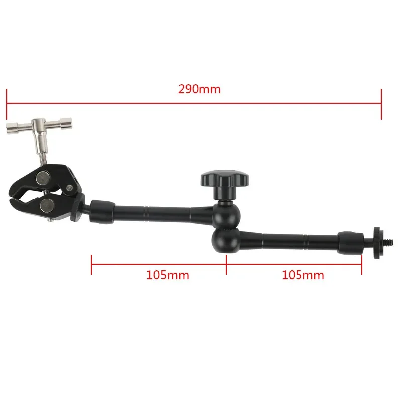 Adjustable Articulating Arm Video Recorder Digital Microscope Camera CCTV Webcam Hanging Arm