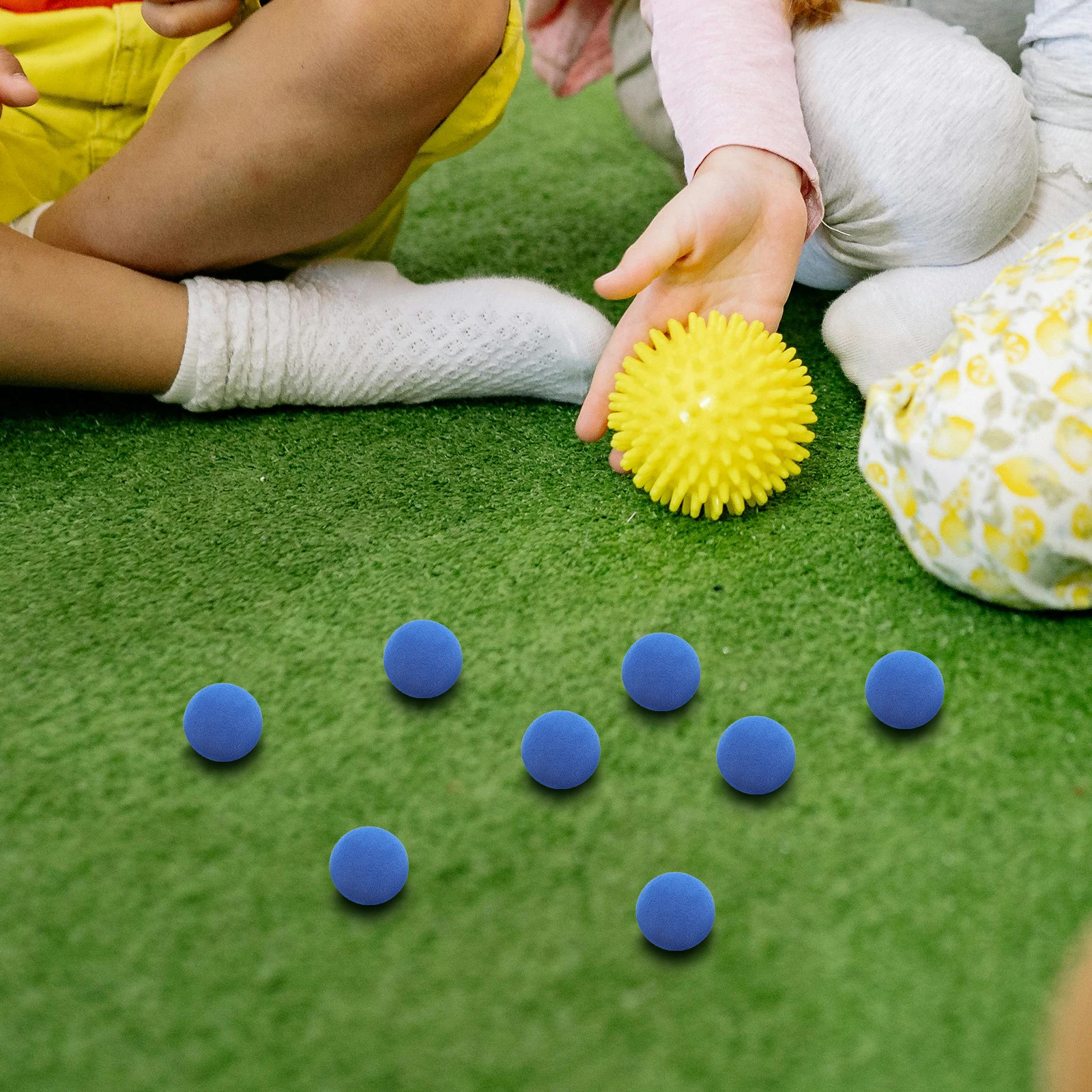 

50pcs Toys Safe Kids Baseball Training Practice Party Supplies Fun Activities Soft Mini Bouncy Outdoor Toys
