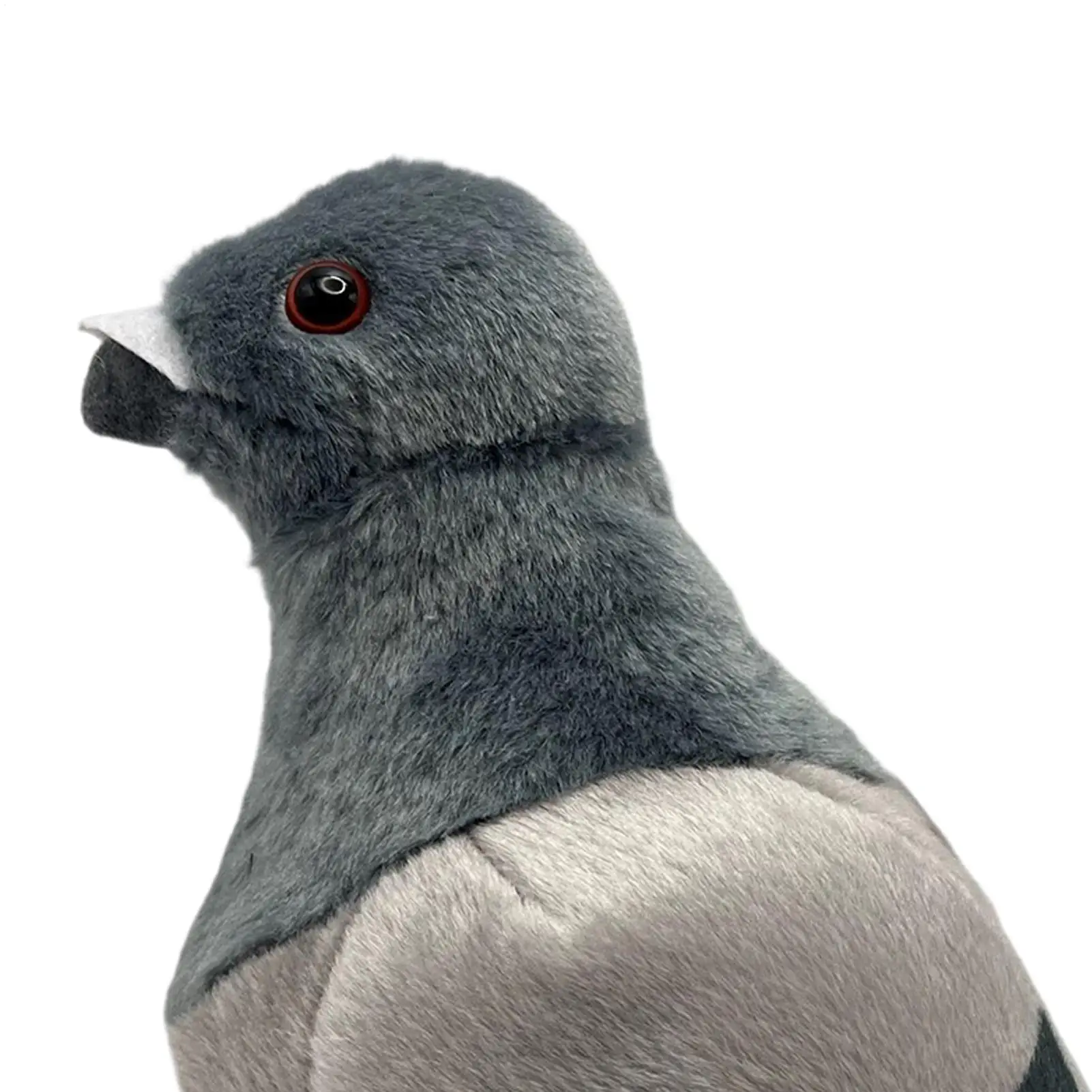 Pluszowa poduszka w kształcie gołębia, dekoracja pokoju, zabawka gołąbka z kreskówki, pluszowa lalka ptak dla chłopców, dziewczynek, dzieci, kolekcjonerów, na Boże Narodzenie, urodziny.