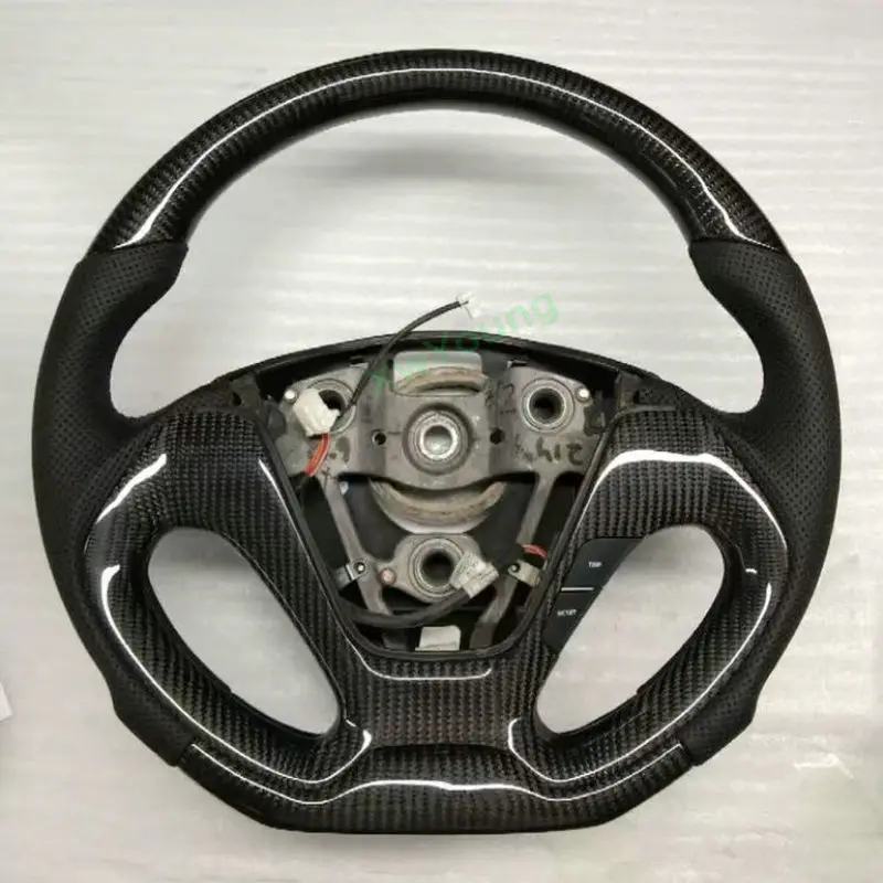 Customized 100% Real Carbon Fiber Car Steering Wheel For KIA K2 K3 K3S K4 K5