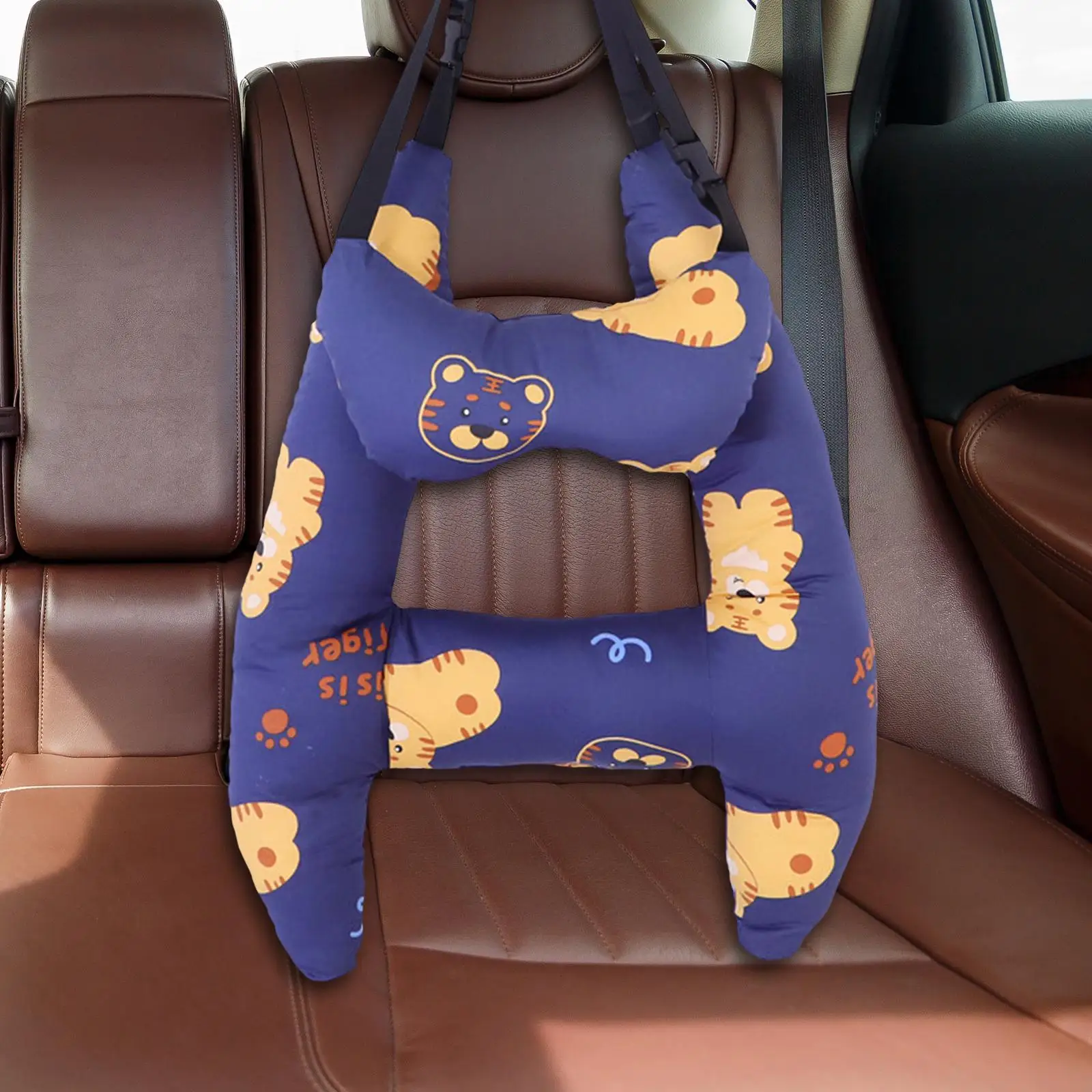 Travel Pillow Cushion Breathable for Long Distance Travel Neck Pillows Car Seat Support Body and Head Car Sleeping Head Support