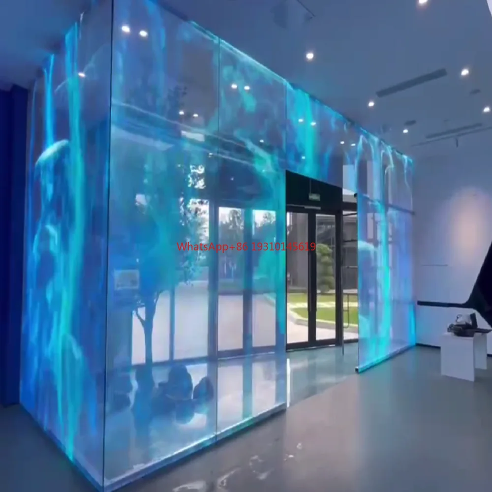 

Пленочные экраны P4 Crystal, которые можно наносить непосредственно на стеклянную поверхность
