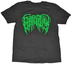 Epicardiectomia t-shirt con Logo verde kraanium gorepot cephalotripsy braking