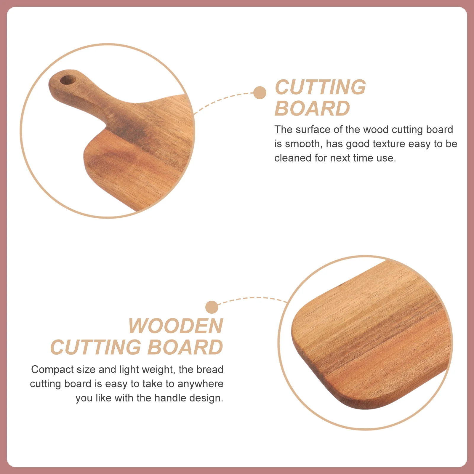 

Доска для резки из массива дерева, легкая деревянная сервировочная тарелка с ручкой для ресторанов, отелей, шведских столов, семейных ужинов, многофункциональная