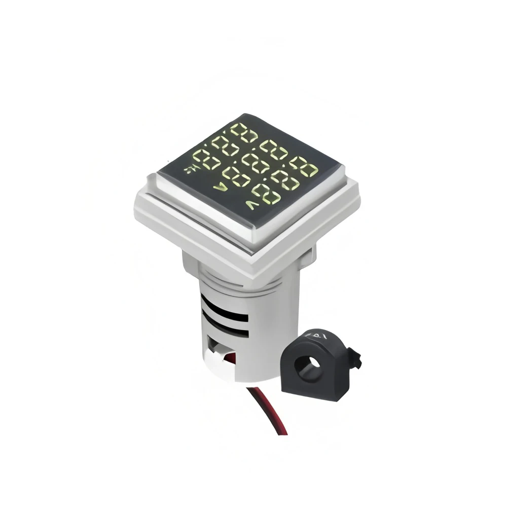 عالية الدقة مربع فولت أمبير تردد متر LED شاشة ديجيتال المتعدد رصد متر مقياس التيار الكهربائي الفولتميتر اختبار التردد #3