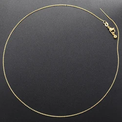 2Pcs/lot,Delicate 1 mm Chain Necklace Fine with Pin Brass Women's Handmade Necklace Jewelry Accessories Wholesale:VL368