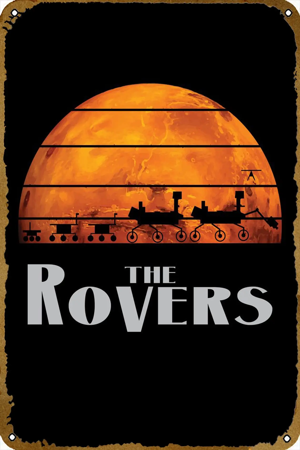 The Rovers rover Plaque Poster Metal Tin Sign Vintage Retro Wall Decor