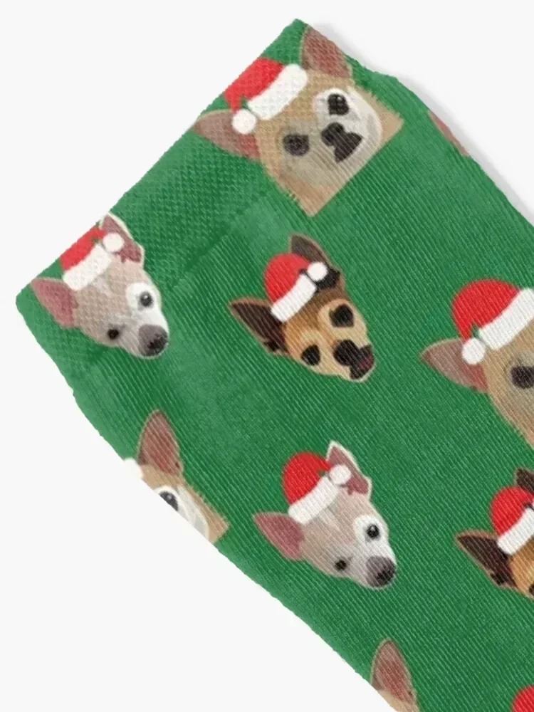 Christmas Chihuahua Puppies Socks cycling Toe sports FASHION custom Socks Woman Men's